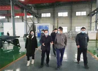 仪征市副市长到江苏亚游集团ag8电源视察